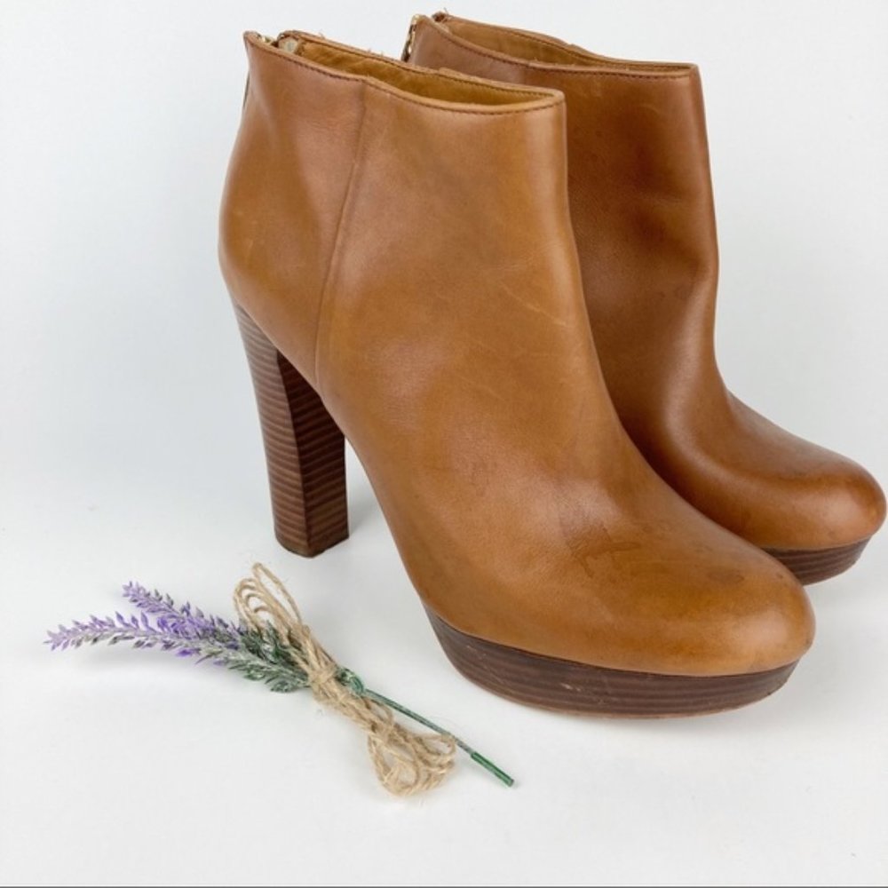 Michael Michael Kors Heeled Ankle Bootie Sz 7.5M